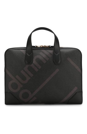Мужская сумка для ноутбука DUNHILL черного цвета по цене 131500 руб., арт. DU19F3800SC | Фото 1 Мужская сумка для ноутбука DUNHILL черного цвета, арт. DU19F3800SC | Фото 1
