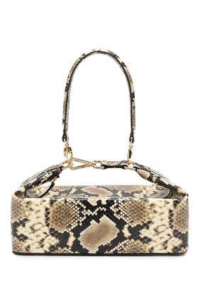 Женская сумка olivia REJINA PYO бежевого цвета по цене 51750 руб., арт. B26/LEATHER SNAKE PRINT | Фото 1 Женская сумка olivia REJINA PYO бежевого цвета, арт. B26/LEATHER SNAKE PRINT | Фото 1