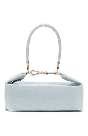 Женская сумка olivia REJINA PYO голубого цвета по цене 54900 руб., арт. B13-L05/LEATHER CR0C/DUCK EGG BLUE | Фото 1 Женская сумка olivia REJINA PYO голубого цвета, арт. B13-L05/LEATHER CR0C/DUCK EGG BLUE | Фото 1