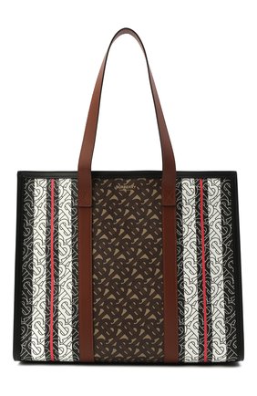 Женский сумка-тоут tb small BURBERRY коричневого цвета по цене 70500 руб., арт. 8019383 | Фото 1 Женский сумка-тоут tb small BURBERRY коричневого цвета, арт. 8019383 | Фото 1