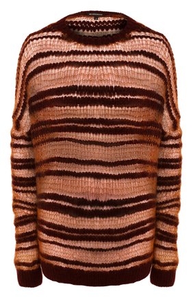 Женский свитер ANN DEMEULEMEESTER коричневого цвета по цене 123000 руб., арт. 1902-4022-252-033 | Фото 1
