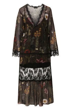 Женское платье с принтом ERMANNO ERMANNO SCERVINO зеленого цвета по цене 63400 руб., арт. 45T AB55 FAB | Фото 1 Женское платье с принтом ERMANNO ERMANNO SCERVINO зеленого цвета, арт. 45T AB55 FAB | Фото 1