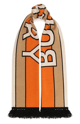 Мужской кашемировый шарф BURBERRY бежевого цвета по цене 40600 руб., арт. 8019589 | Фото 1 Мужской кашемировый шарф BURBERRY бежевого цвета, арт. 8019589 | Фото 1