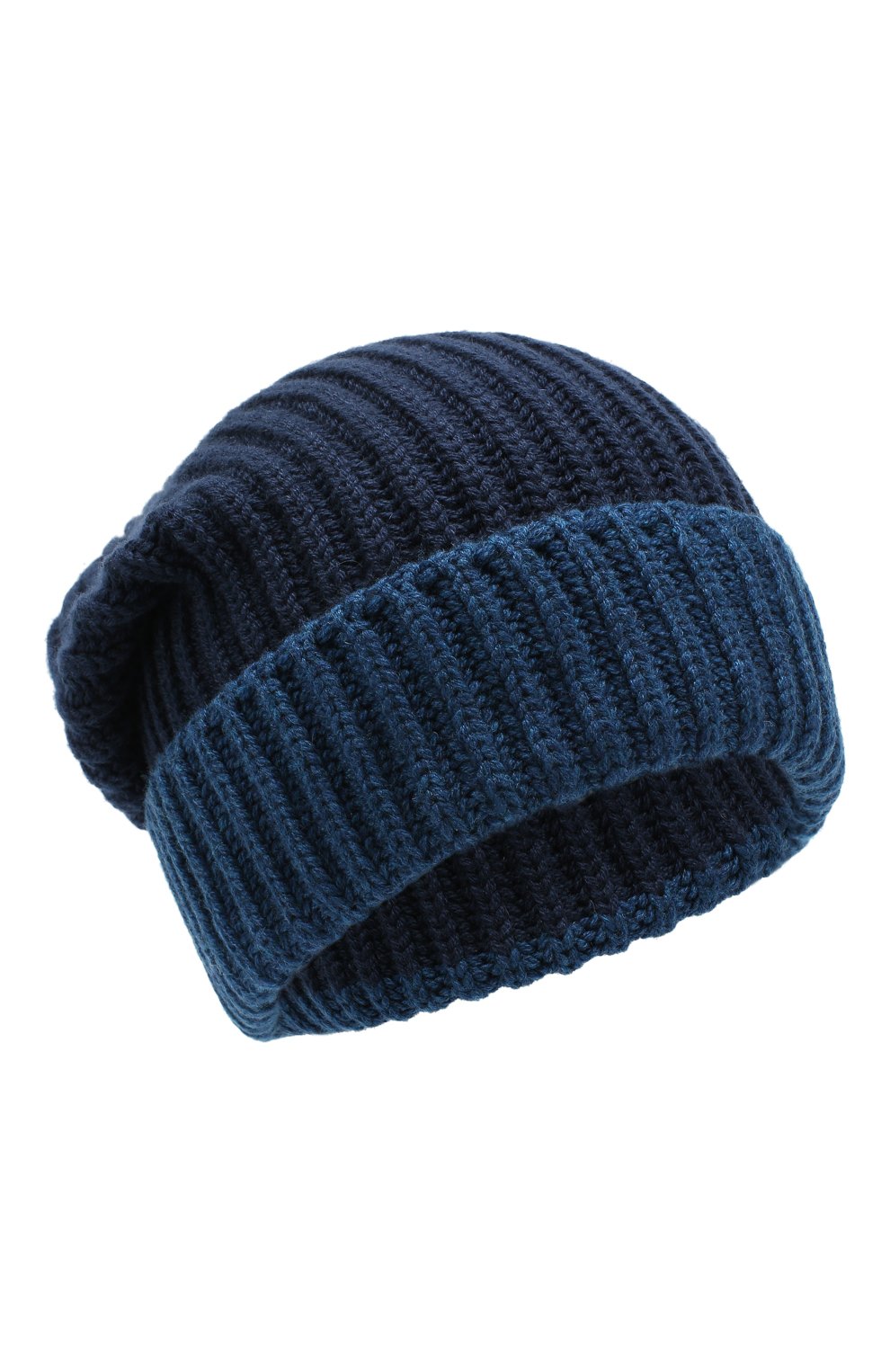 Мужская темно-синяя кашемировая шапка LORO PIANA — купить в интернет ...