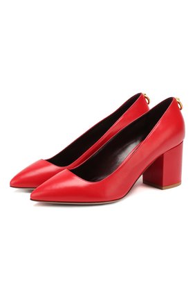 Кожаные туфли Valentino Garavani Ringstud | Фото №1 Кожаные туфли Valentino Garavani Ringstud | Фото №1