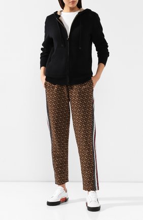 Женский кашемировый кардиган BURBERRY черного цвета по цене 78400 руб., арт. 8019181 | Фото 2 Женский кашемировый кардиган BURBERRY черного цвета, арт. 8019181 | Фото 2