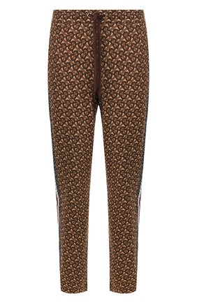 Мужской хлопковые брюки BURBERRY коричневого цвета по цене 50700 руб., арт. 8018242 | Фото 1 Мужской хлопковые брюки BURBERRY коричневого цвета, арт. 8018242 | Фото 1