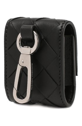Мужской кожаный чехол для airpods BOTTEGA VENETA черного цвета по цене 29950 руб., арт. 592690/V00BI | Фото 2 Мужской кожаный чехол для airpods BOTTEGA VENETA черного цвета, арт. 592690/V00BI | Фото 2