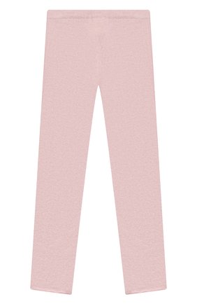Детские брюки KUXO розового цвета, арт. V709R-500U/14A-16A | Фото 2 (Материал внешний: Шерсть, Вискоза; Девочки Кросс-КТ: Брюки-одежда; Статус проверки: Проверена категория; Ростовка одежда: 13 - 15 лет | 158 см)