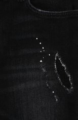 Детские джинсы MARCELO BURLON KIDS OF MILAN черного цвета, арт. B/MB/3055/1042/8-14Y | Фото 3 (Материал внешний: Хлопок; Статус проверки: Проверено, Проверена категория)
