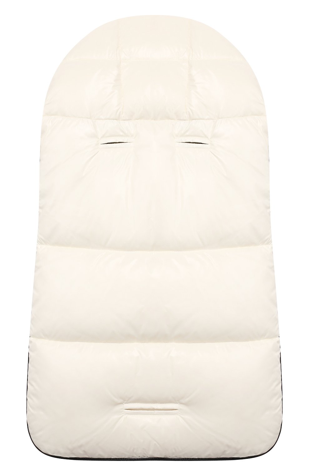 Детский конверт с меховой отделкой MONCLER ENFANT белого цвета по цене 41450 руб., арт. E2-951-00800-25-68950 | Фото 2 Детский конверт с меховой отделкой MONCLER ENFANT белого цвета, арт. E2-951-00800-25-68950 | Фото 2