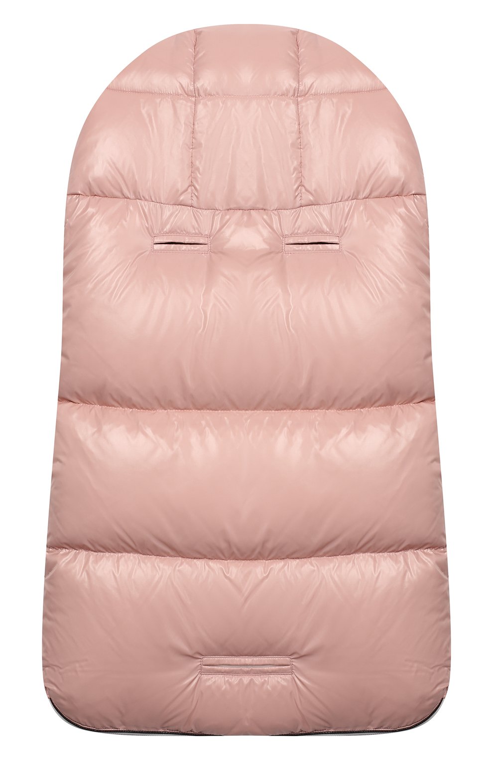 Детский конверт с меховой отделкой MONCLER ENFANT розового цвета по цене 41450 руб., арт. E2-951-00800-25-68950 | Фото 2 Детский конверт с меховой отделкой MONCLER ENFANT розового цвета, арт. E2-951-00800-25-68950 | Фото 2
