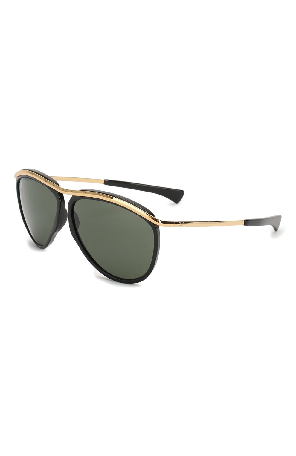 Женские солнцезащитные очки RAY-BAN черного цвета, арт. 2219-901/31 | Фото 1