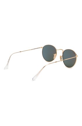 Женские солнцезащитные очки RAY-BAN золотого цвета по цене 14400 руб., арт. 3447-001/58 | Фото 5 Женские солнцезащитные очки RAY-BAN золотого цвета, арт. 3447-001/58 | Фото 5