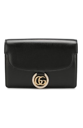 Женская сумка gg ring small GUCCI черного цвета по цене 159200 руб., арт. 589474/1DB0G | Фото 1 Женская сумка gg ring small GUCCI черного цвета, арт. 589474/1DB0G | Фото 1