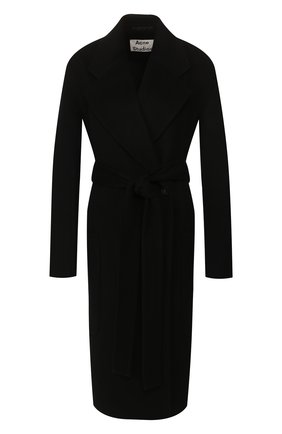 Женское шерстяное пальто ACNE STUDIOS черного цвета по цене 94800 руб., арт. A90185 | Фото 1 Женское шерстяное пальто ACNE STUDIOS черного цвета, арт. A90185 | Фото 1