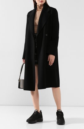 Женское шерстяное пальто ACNE STUDIOS черного цвета по цене 94800 руб., арт. A90185 | Фото 2 Женское шерстяное пальто ACNE STUDIOS черного цвета, арт. A90185 | Фото 2