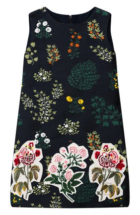 Детское платье OSCAR DE LA RENTA синего цвета по цене 34550 руб., арт. 19FGE620BG | Фото 1 Детское платье OSCAR DE LA RENTA синего цвета, арт. 19FGE620BG | Фото 1