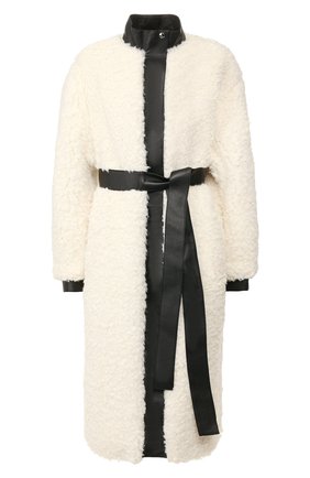 Женское пальто с поясом ACNE STUDIOS белого цвета по цене 99500 руб., арт. A90157 | Фото 1 Женское пальто с поясом ACNE STUDIOS белого цвета, арт. A90157 | Фото 1