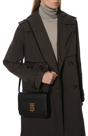 Женская сумка tb small BURBERRY черного цвета по цене 162000 руб., арт. 8019338 | Фото 2 Женская сумка tb small BURBERRY черного цвета, арт. 8019338 | Фото 2