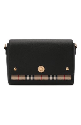 Женская сумка note medium BURBERRY черного цвета по цене 72800 руб., арт. 8021110 | Фото 1 Женская сумка note medium BURBERRY черного цвета, арт. 8021110 | Фото 1