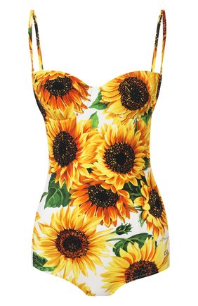 Женский слитный купальник DOLCE & GABBANA желтого цвета по цене 48950 руб., арт. 09A13J/FSGQQ | Фото 1 Женский слитный купальник DOLCE & GABBANA желтого цвета, арт. 09A13J/FSGQQ | Фото 1