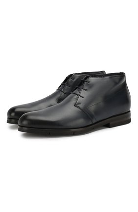 Мужские кожаные ботинки SANTONI синего цвета по цене 94950 руб., арт. MCAZ16775SI5YSKTU45 | Фото 1 Мужские кожаные ботинки SANTONI синего цвета, арт. MCAZ16775SI5YSKTU45 | Фото 1 (Подошва: Плоская; Мужское Кросс-КТ: Ботинки-обувь, Дезерты-обувь, зимние ботинки; Материал утеплителя: Натуральный мех; Материал внешний: Кожа; Длина стельки: 27,6, 28, 24,7, 25,1, 25,5, 25,9, 26,4, 26,8, 27,2)