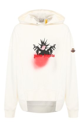 Хлопковое худи 8 Moncler Palm Angels | Фото №1 Хлопковое худи 8 Moncler Palm Angels | Фото №1
