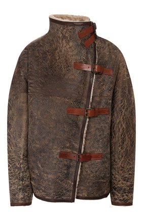 Женская дубленка ISABEL MARANT коричневого цвета по цене 259500 руб., арт. MA0697-19H001I/ABELINA | Фото 1 Женская дубленка ISABEL MARANT коричневого цвета, арт. MA0697-19H001I/ABELINA | Фото 1