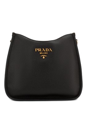Женская сумка PRADA черного цвета по цене 125000 руб., арт. 1BC073-2BBE-F0002-NOM | Фото 1 Женская сумка PRADA черного цвета, арт. 1BC073-2BBE-F0002-NOM | Фото 1