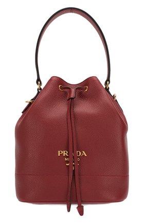 Женская сумка PRADA бордового цвета по цене 120000 руб., арт. 1BE018-2BBE-F0041-NOM | Фото 1 Женская сумка PRADA бордового цвета, арт. 1BE018-2BBE-F0041-NOM | Фото 1