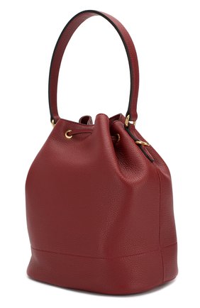 Женская сумка PRADA бордового цвета по цене 120000 руб., арт. 1BE018-2BBE-F0041-NOM | Фото 2 Женская сумка PRADA бордового цвета, арт. 1BE018-2BBE-F0041-NOM | Фото 2