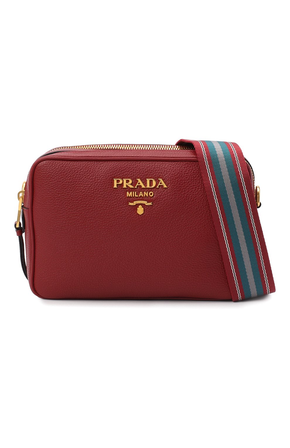 Женская красная сумка PRADA купить в интернет-магазине ЦУМ, арт. 1BH082 -2BBE-F0041-NOM