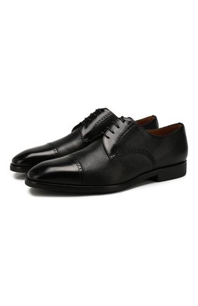 Мужской кожаные дерби CORNELIANI черного цвета по цене 49950 руб., арт. 84TMW3-9820922 | Фото 1 Мужской кожаные дерби CORNELIANI черного цвета, арт. 84TMW3-9820922 | Фото 1