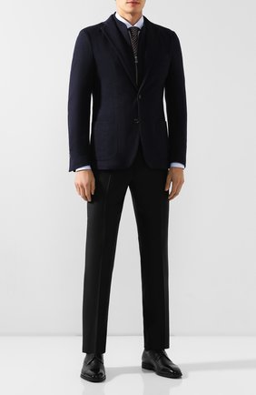 Мужской кожаные дерби CORNELIANI черного цвета по цене 49950 руб., арт. 84TMW3-9820922 | Фото 2 Мужской кожаные дерби CORNELIANI черного цвета, арт. 84TMW3-9820922 | Фото 2