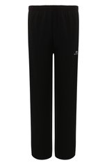 Мужские брюки BALENCIAGA черного цвета, арт. 595007/TTK21 | Фото 1 (Длина (брюки, джинсы): Стандартные; Случай: Повседневный; Материал внешний: Синтетический материал, Вискоза)