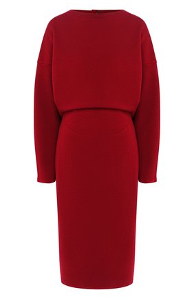 Женское платье ALAIA красного цвета по цене 236000 руб., арт. 9W9RM93LM483 | Фото 1 Женское платье ALAIA красного цвета, арт. 9W9RM93LM483 | Фото 1