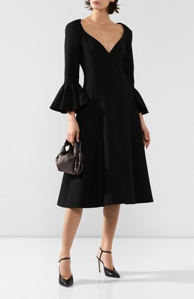 Женское шерстяное платье MARC JACOBS RUNWAY черного цвета по цене 252000 руб., арт. W2190302 | Фото 2 Женское шерстяное платье MARC JACOBS RUNWAY черного цвета, арт. W2190302 | Фото 2