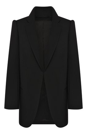 Женский шерстяной жакет BALENCIAGA черного цвета по цене 223000 руб., арт. 595125/TYI20 | Фото 1 Женский шерстяной жакет BALENCIAGA черного цвета, арт. 595125/TYI20 | Фото 1