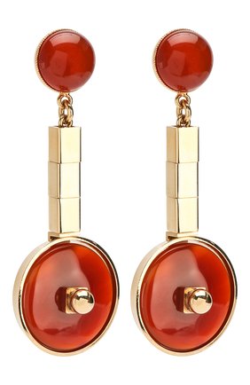 Женские серьги CRYSTALLINE JEWELLERY красного цвета по цене 22880 руб., арт. 337Е | Фото 3 Женские серьги CRYSTALLINE JEWELLERY красного цвета, арт. 337Е | Фото 3