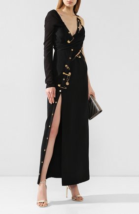 Женское платье VERSACE черного цвета по цене 519000 руб., арт. A83539/A230855 | Фото 2 Женское платье VERSACE черного цвета, арт. A83539/A230855 | Фото 2