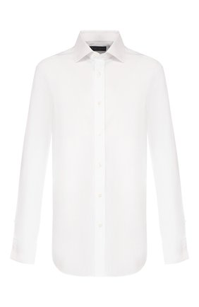 Мужская хлопковая сорочка RALPH LAUREN белого цвета по цене 43350 руб., арт. 791770417 | Фото 1 Мужская хлопковая сорочка RALPH LAUREN белого цвета, арт. 791770417 | Фото 1