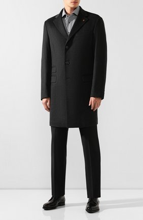 Мужской кожаные дерби MAGNANNI черного цвета по цене 21550 руб., арт. 21189/WIND | Фото 2 Мужской кожаные дерби MAGNANNI черного цвета, арт. 21189/WIND | Фото 2