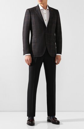 Мужские кожаные монки MAGNANNI разноцветного цвета по цене 19950 руб., арт. 18534/WIND | Фото 2 Мужские кожаные монки MAGNANNI разноцветного цвета, арт. 18534/WIND | Фото 2