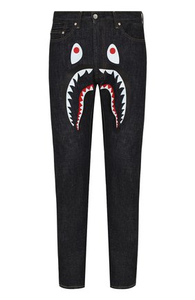 Мужские джинсы BAPE синего цвета по цене 28000 руб., арт. 1F80150005 | Фото 1 Мужские джинсы BAPE синего цвета, арт. 1F80150005 | Фото 1