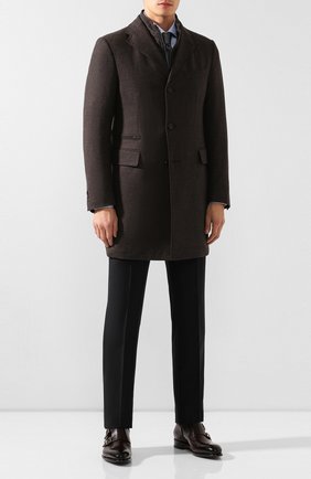 Мужские кожаные сапоги SANTONI коричневого цвета по цене 84850 руб., арт. MCCR15337MC1HVVUT47 | Фото 2 Мужские кожаные сапоги SANTONI коричневого цвета, арт. MCCR15337MC1HVVUT47 | Фото 2