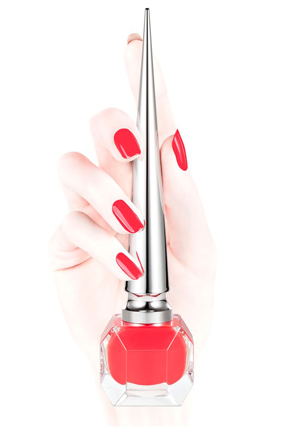 Лак для ногтей the pops, оттенок miss loubi (13ml) CHRISTIAN LOUBOUTIN бесцветного цвета по цене 3900 руб., арт. 810413020300 | Фото 2 Лак для ногтей the pops, оттенок miss loubi (13ml) CHRISTIAN LOUBOUTIN бесцветного цвета, арт. 810413020300 | Фото 2 (Ограничения доставки: flammable)