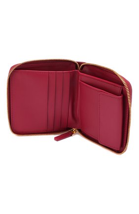 Женские кожаное портмоне BOTTEGA VENETA фуксия цвета по цене 96700 руб., арт. 591752/VA9J2 | Фото 3 Женские кожаное портмоне BOTTEGA VENETA фуксия цвета, арт. 591752/VA9J2 | Фото 3 (Материал: Натуральная кожа)