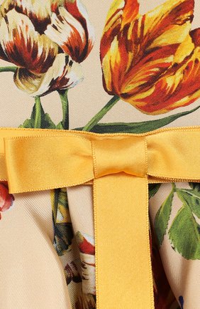 Женская комплект из платья и шорт DOLCE & GABBANA бежевого цвета по цене 57950 руб., арт. L22DA2/HS18Q | Фото 3 Женская комплект из платья и шорт DOLCE & GABBANA бежевого цвета, арт. L22DA2/HS18Q | Фото 3