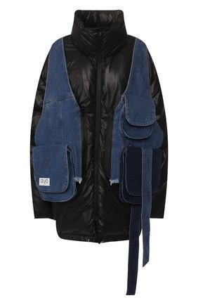 Женский пуховик NATASHA ZINKO черного цвета по цене 136000 руб., арт. FW19DU0406-01/45 | Фото 1 Женский пуховик NATASHA ZINKO черного цвета, арт. FW19DU0406-01/45 | Фото 1